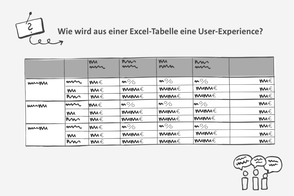Wie wird aus einer Excel Tabelle eine User Experience?